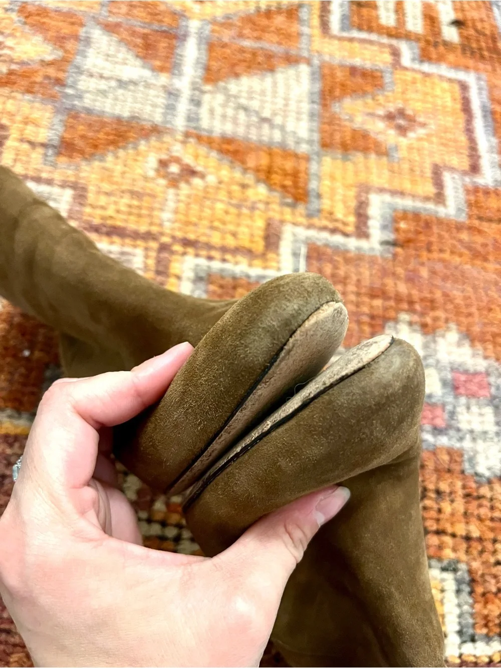 Antonio Melania Brown Suede Bootie size 8.5